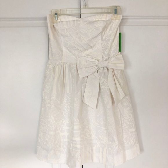 Lilly Pulitzer Henrietta Dress in Resort White - Picture 2 of 7